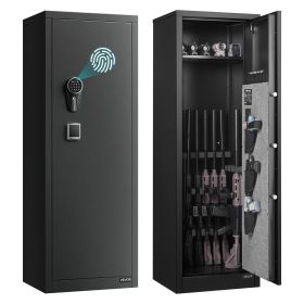 VEVOR 8-10 Gun Safe, Long Gun Cabinet for Rifles and Pistols, Quick Access Rifle Safe with 3 Pistol Pockets and Adjustable Racks VEVOR 8-10 Gun Safe, Long Gun Cabinet for Rifles and Pistols, Quick Access Rifle Safe with 3 Pistol Pockets and Adjustable Racks